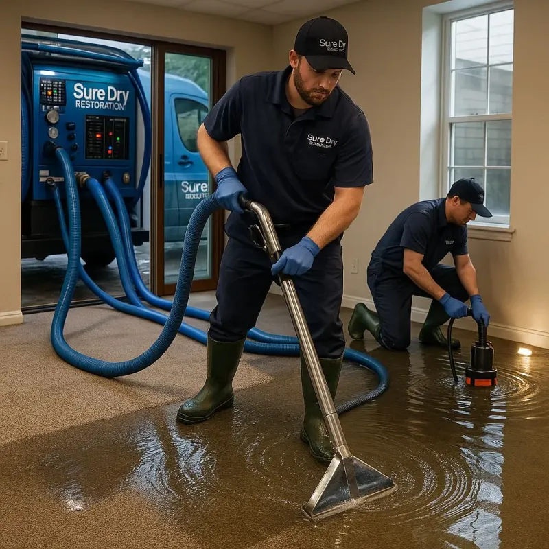 Water Extraction and Removal process in The Crossings, FL